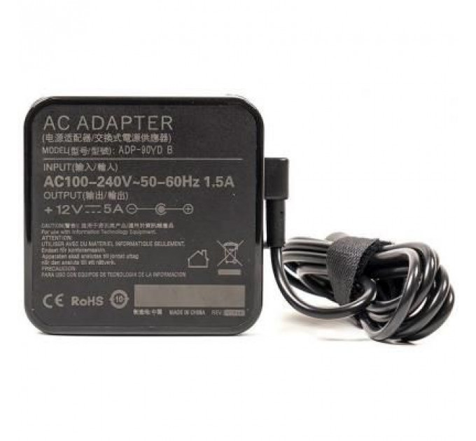 Блок живлення до ноутбуку PowerPlant 60W Универсальный, 12V, 5A (5.5*2.1) (WMKD00MS0042)