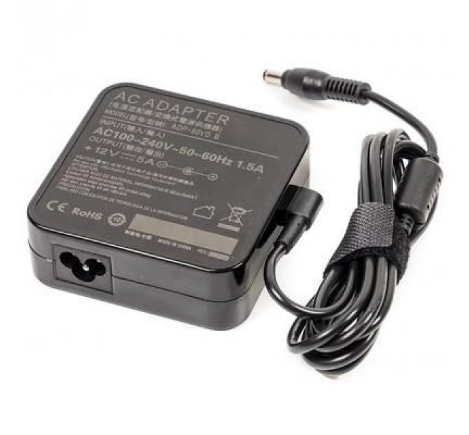 Блок живлення до ноутбуку PowerPlant 60W Универсальный, 12V, 5A (5.5*2.1) (WMKD00MS0042)
