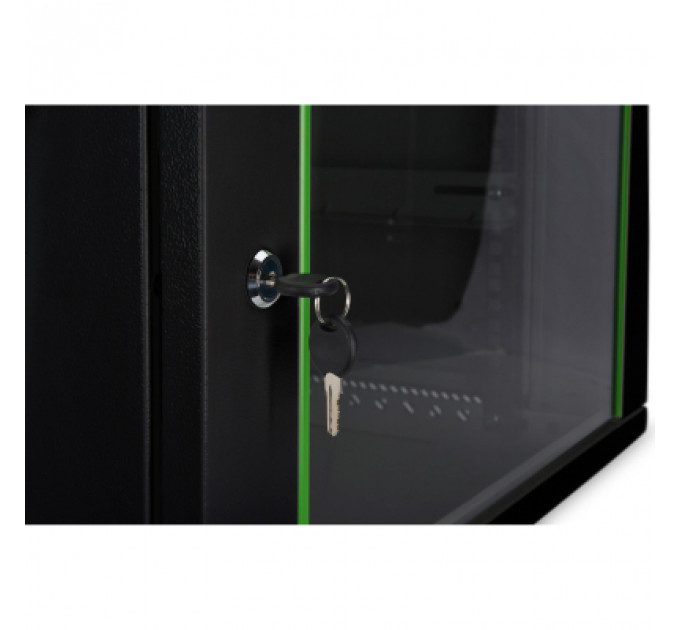 Шафа настінна Digitus Wall Mounting Dynamic Basic 19" 7U 600x600, RAL 9005 (DN-1907U-6/6-EC-SW)