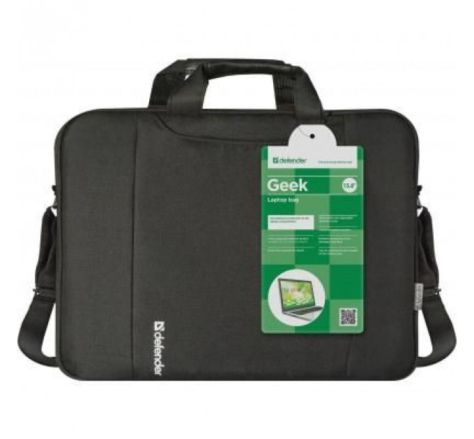 Сумка для ноутбука Defender 15,6" Geek black (26084)