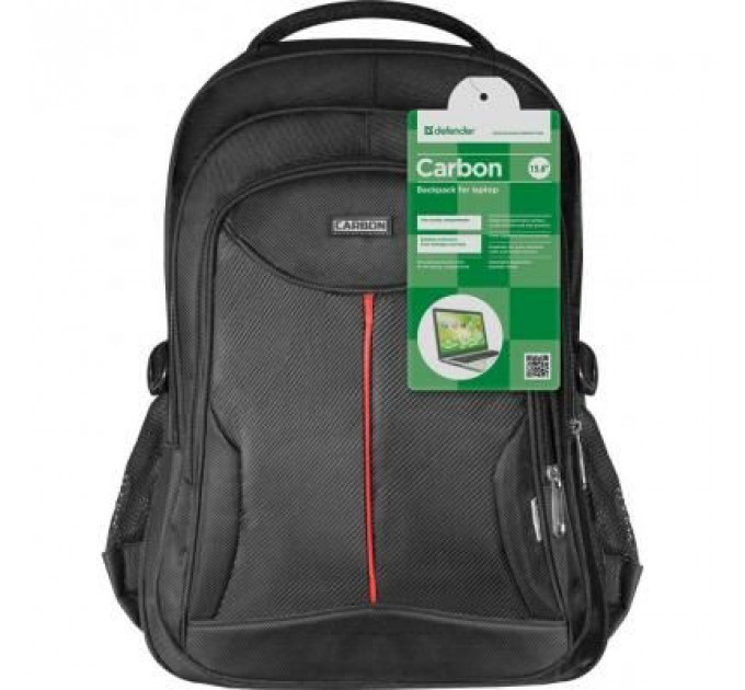 Рюкзак для ноутбука Defender 15.6" Carbon black (26077)