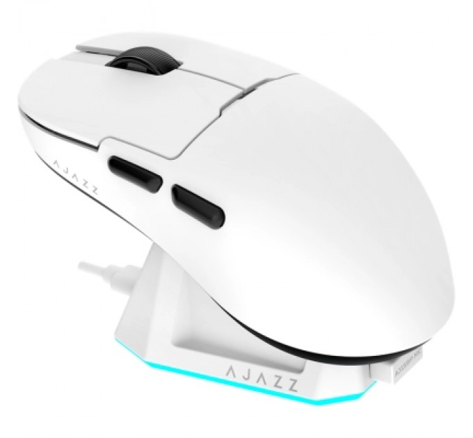 Мишка Ajazz AJ159P MC Wireless/Bluetooth/USB Charging Dock White (AJ159P-MC-W)