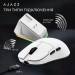 Мишка Ajazz AJ159PRO Wireless/Bluetooth/USB Charging Dock White (AJ159-PRO-W)