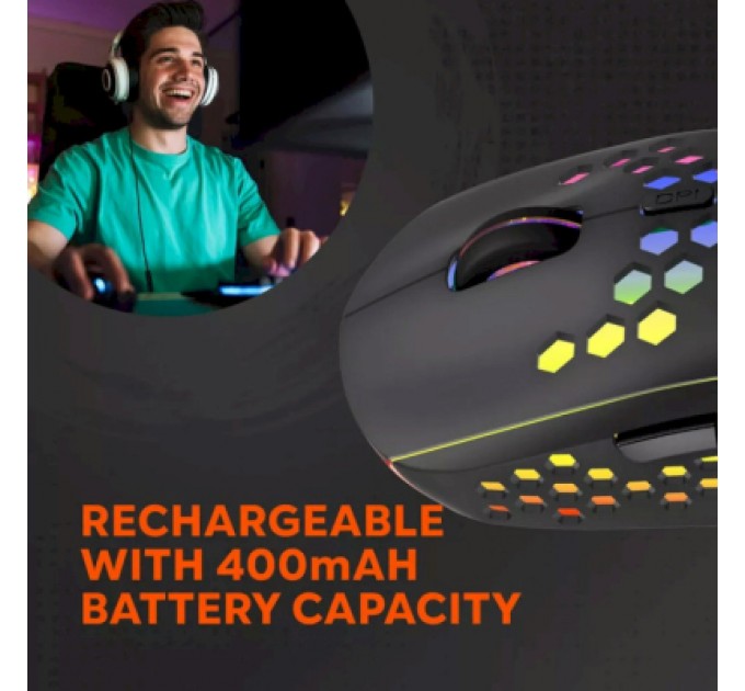 Canyon Мишка Canyon Haster GMW-18 Wireless Black (CND-SGMW18)