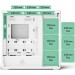 Arctic Корпус Arctic XTENDER WHT (ACPCC00014A)