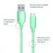 ColorWay Дата кабель USB 2.0 AM to Micro 5P 1.0m mint ColorWay (CW-CBUM002-MT)