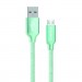 ColorWay Дата кабель USB 2.0 AM to Micro 5P 1.0m mint ColorWay (CW-CBUM002-MT)