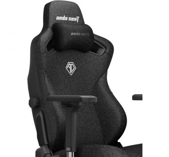 Anda Seat Крісло ігрове Anda Seat Kaiser 3 Fabric Size L Black (AD12YDC-L-01-B-CF)