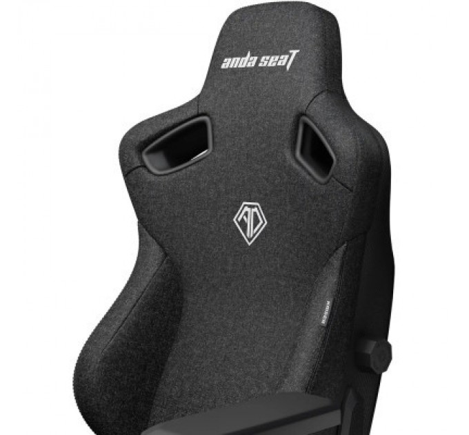 Anda Seat Крісло ігрове Anda Seat Kaiser 3 Fabric Size L Black (AD12YDC-L-01-B-CF)