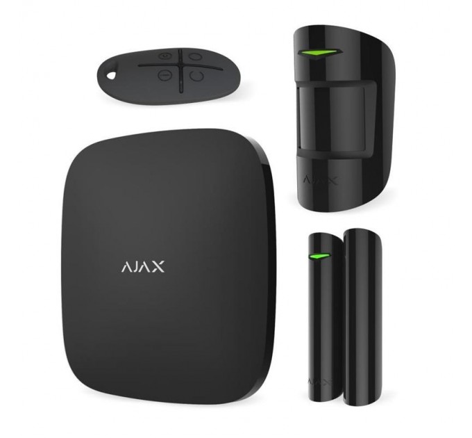 Комплект охоронної сигналізації Ajax StarterKit Black (20287.56.bl1/25456.56.BL1)