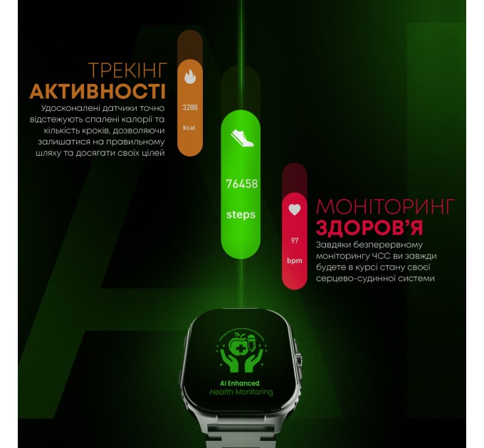 HIFuture Смарт-годинник HiFuture Ultra3 Pro Black