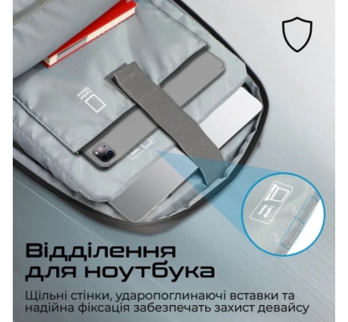 Promate Рюкзак для ноутбука Promate 15.6" Satchel-BP Black (satchel-bp.black)