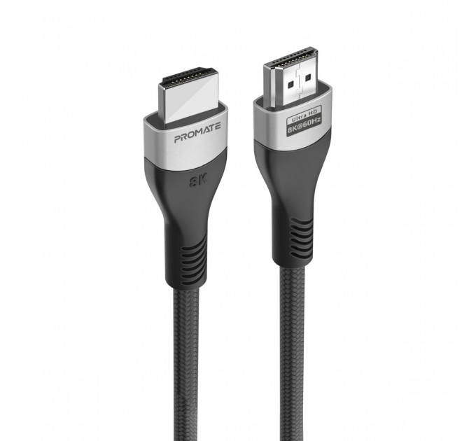Promate Кабель Promate PrimeLink HDMI - HDMI v.2.1, (M/M), 3 м, Grey (primelink8k-300.grey)