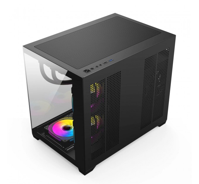 GTL Корпус GTL Gaming Abyss Black (GTLN285M) без БЖ