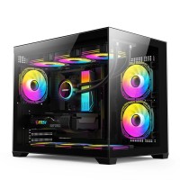 Корпус GTL Gaming Abyss Black (GTLN285M) без БЖ