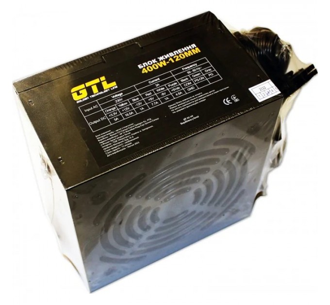 GTL Блок живлення GTL (GTL-400-120) 400W 120mm