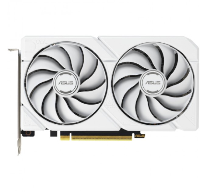 ASUS Відеокарта ASUS Radeon RX 9060 XT 16Gb DUAL WHITE OC (DUAL-RX9060XT-16G-WHITE)