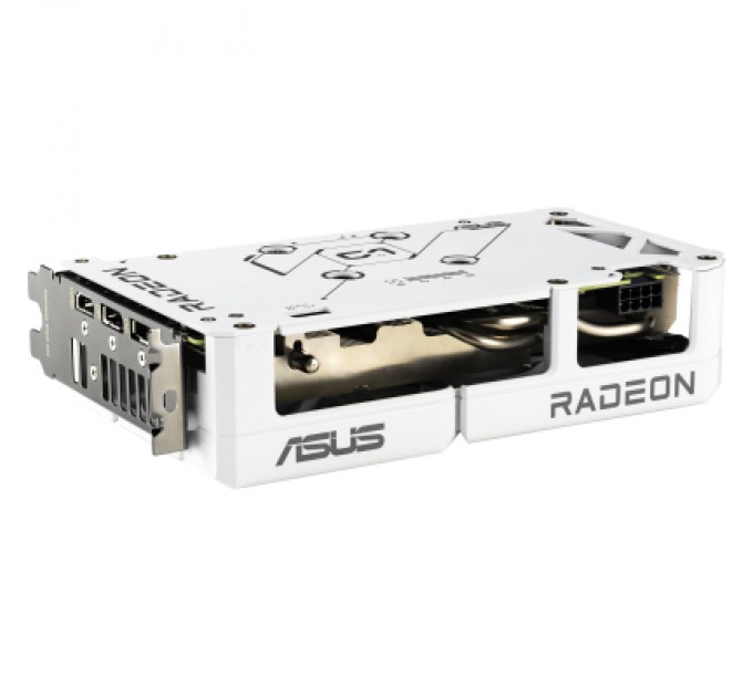 ASUS Відеокарта ASUS Radeon RX 9060 XT 16Gb DUAL WHITE OC (DUAL-RX9060XT-16G-WHITE)