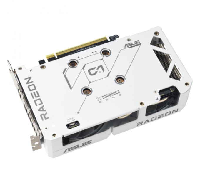 ASUS Відеокарта ASUS Radeon RX 9060 XT 16Gb DUAL WHITE OC (DUAL-RX9060XT-16G-WHITE)