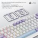 Ajazz Клавіатура Ajazz AK820 Max Magnetic Switch White (AK820MAX-WM-PWB)