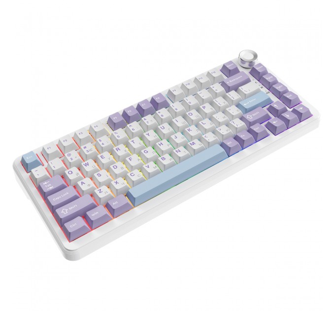 Ajazz Клавіатура Ajazz AK820 Max Magnetic Switch White (AK820MAX-WM-PWB)