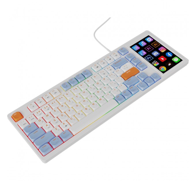 Ajazz Клавіатура Ajazz AKP815 Huano Red Switch White (AKP815-R-WBO)