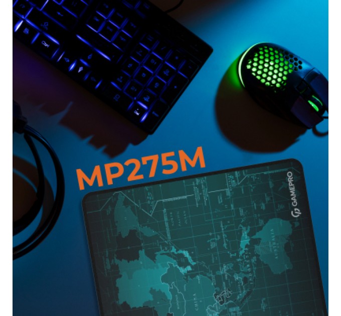 GamePro Килимок для мишки GamePro MP275M Black (MP275M)
