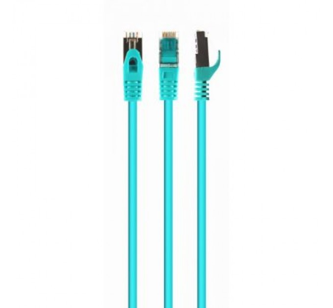 Патч-корд 10м S/FTP Cat 6A CU LSZH green Cablexpert (PP6A-LSZHCU-G-10M)