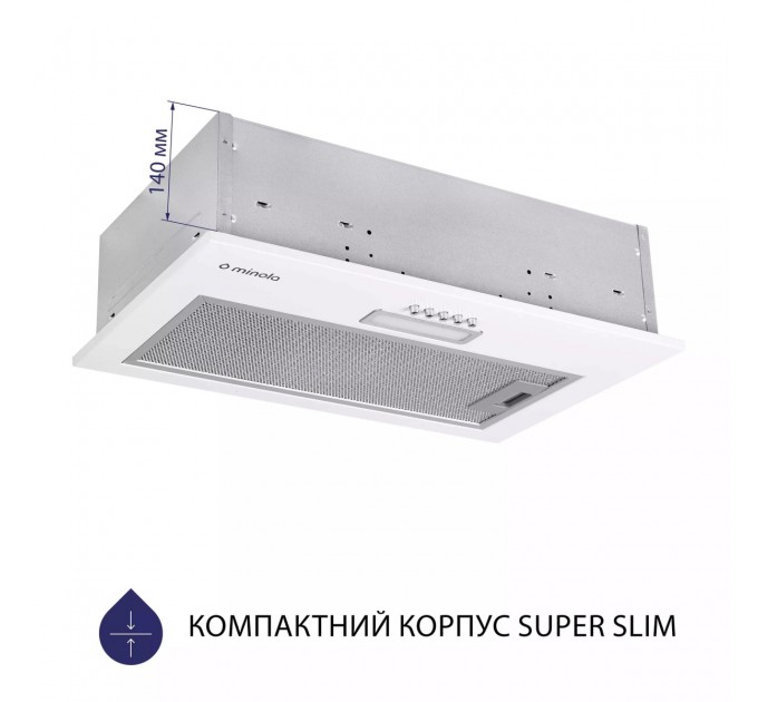 Minola Витяжка Minola HBI 5025 WH LED