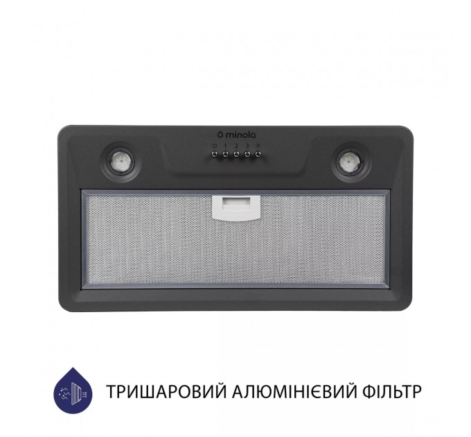 Minola Витяжка Minola HBI 5202 GR 700 LED