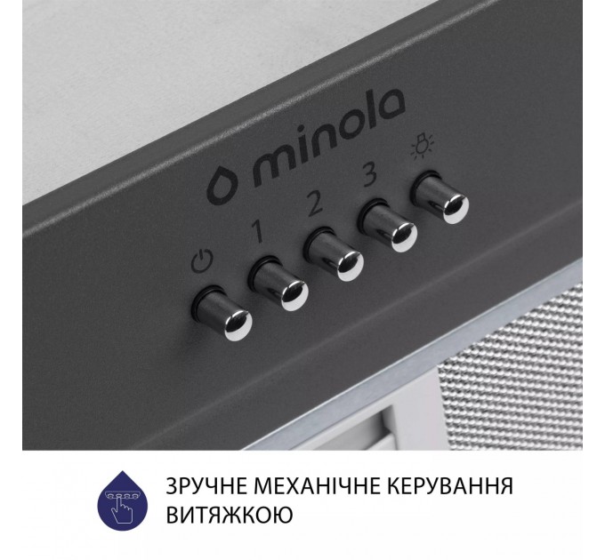 Minola Витяжка Minola HBI 5202 GR 700 LED