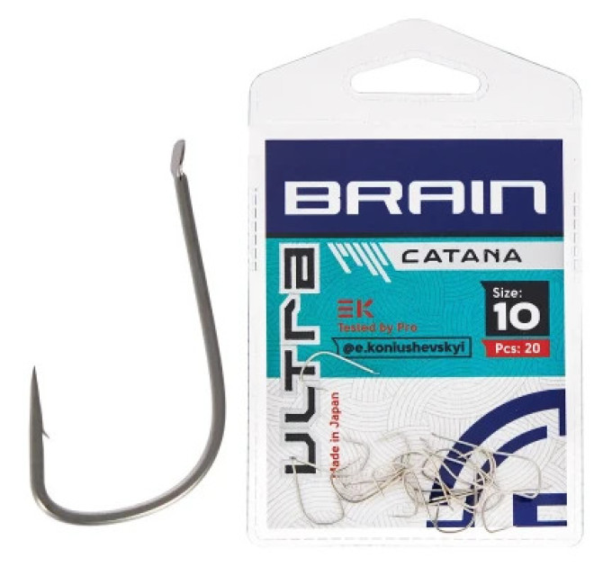 Brain Гачок Brain Ultra Catana 10 (20шт/уп) (1858.52.38)