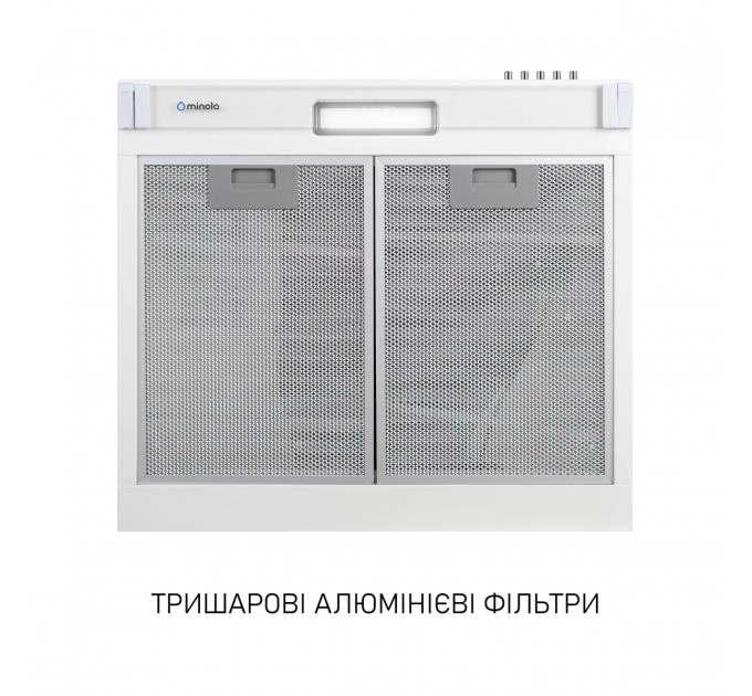 Minola Витяжка Minola HPL 522 WH