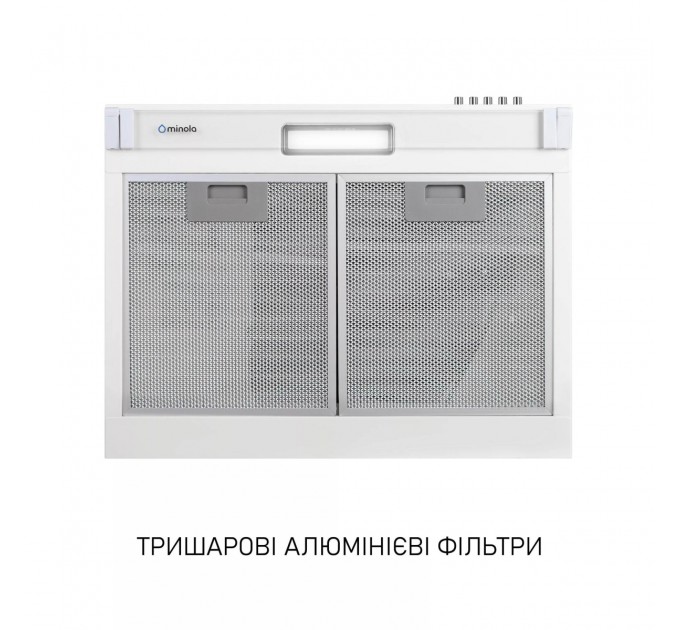 Minola Витяжка Minola HPL 622 WH
