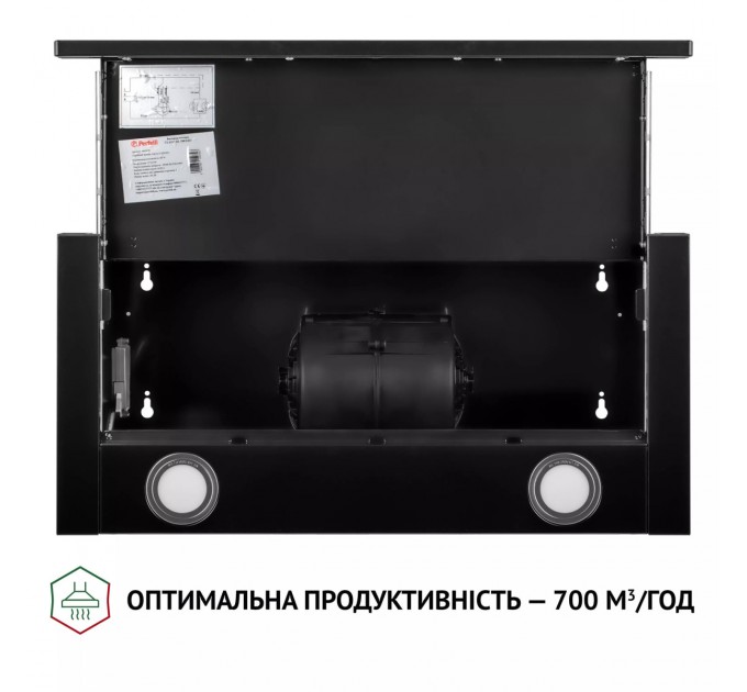 Perfelli Витяжка Perfelli TL 6212 BL 700 LED