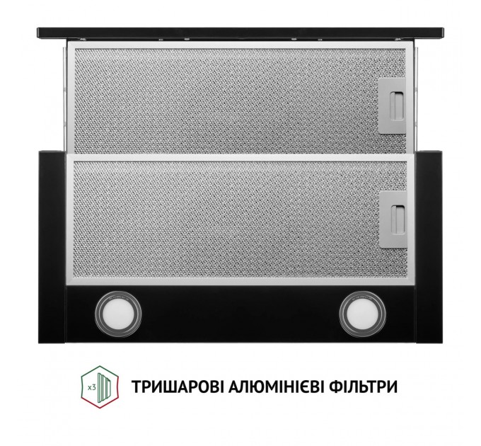 Perfelli Витяжка Perfelli TL 6212 BL 700 LED
