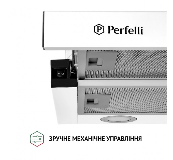 Perfelli Витяжка Perfelli TL 6212 WH 700 LED