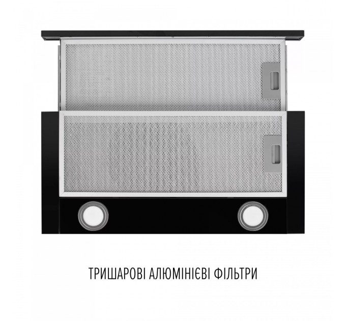 Perfelli Витяжка Perfelli TL 6622 BL 1000 LED