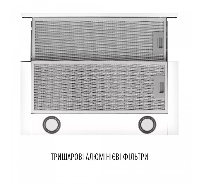 Perfelli Витяжка Perfelli TL 6622 WH 1000 LED