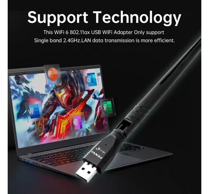 Fenvi Бездротовий адаптер Fenvi FU-AX300Pro