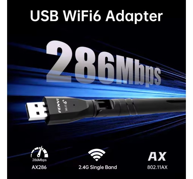 Fenvi Бездротовий адаптер Fenvi FU-AX300Pro