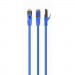 Патч-корд 5м S/FTP Cat 6A CU LSZH blue Cablexpert (PP6A-LSZHCU-B-5M)