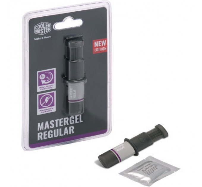 COOLER MASTER Термопаста CoolerMaster MasterGel Regular (MGX-ZOSG-N15M-R2)