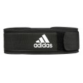 Adidas Атлетичний пояс Adidas Essential Weightlifting Belt ADGB-12256 XL 94 - 120 см Чорний (885652016339)