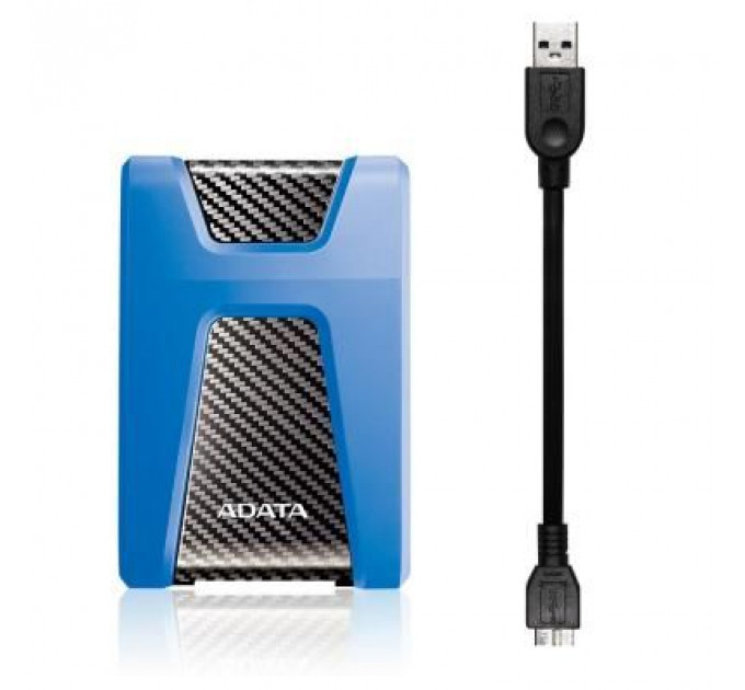 Зовнішній жорсткий диск 2.5" 1TB ADATA (AHD650-1TU31-CBL)