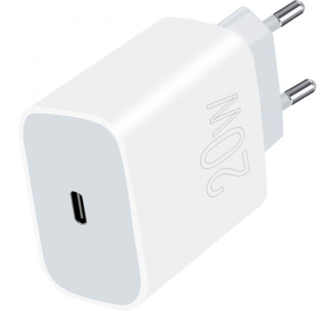 WUW Зарядний пристрій WUW C176 USB-C PD20W White (WUW-C176)
