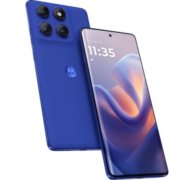 Motorola Мобільний телефон Motorola Edge 60 Pro 12/512GB Dazzling Blue (PB7X0069RS)