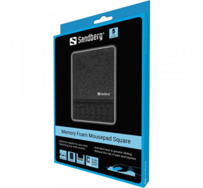 Sandberg Килимок для мишки Sandberg Memory Foam Mousepad (520-38)
