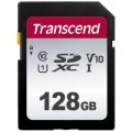 Transcend Карта пам'яті Transcend 128GB SDXC class 10 UHS-I U1 V10 (TS128GSDC300S)