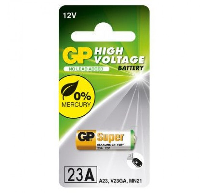 Gp Батарейка Gp A23 (23A, VA23GA) 12V * 1 (23AU-U1 / 4891199042119)